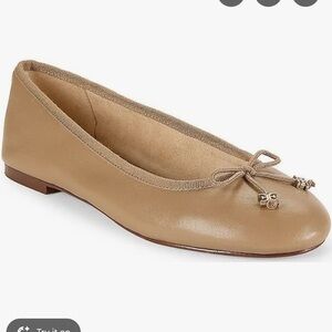 Sam Edelman Flora beige ballet flats